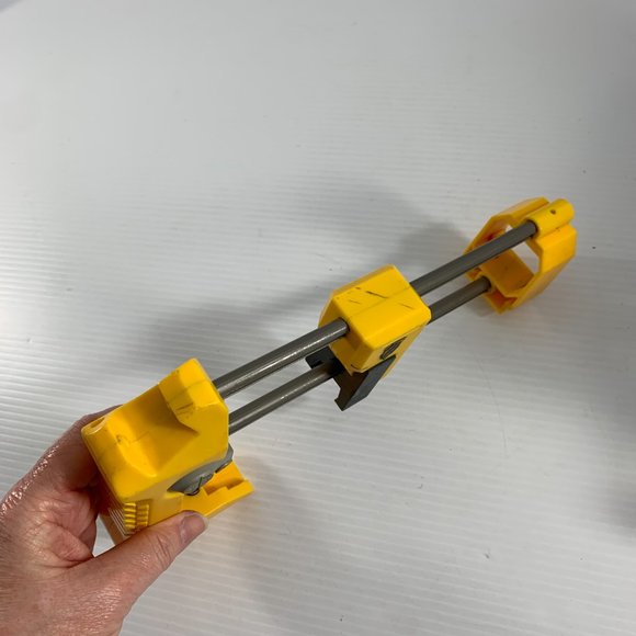 Nerf N-Strike CS-6 Tactical Shoulder Stock Attachment Yellow Gray Replacement - Picture 4 of 7